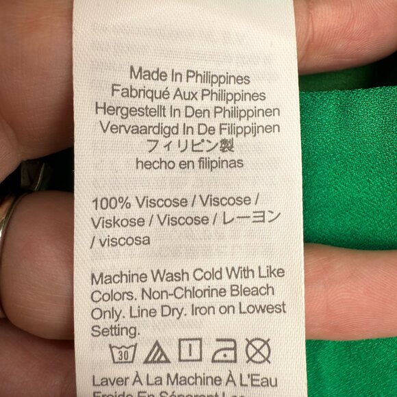 NWT Women's J. CREW High-Rise Crepe Trouser Kelly Green #BK631 | Size 8 - Picture 8 of 9